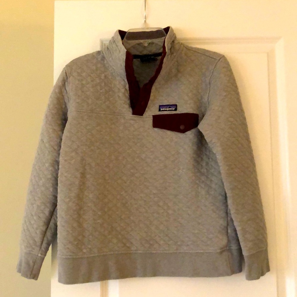 Patagonia quilted pullover!
